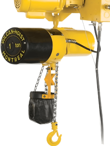 Electric Chain Hoist 1.5T 575V 13/4.3 FPM 20ft LIFT | Full Equip - Forces Inc