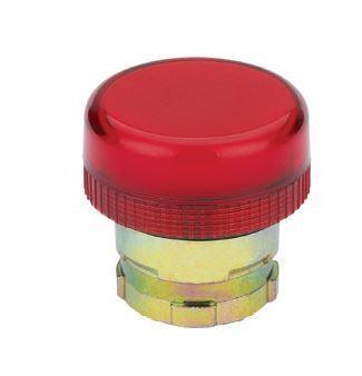 FEx9PBV/4 - Replacement Heads Pushbutton Illuminated Indicator Light Red - Forces Inc