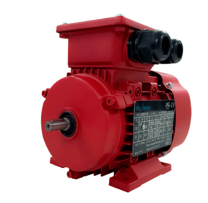 IEC Motor 1.5HP, 1800RPM, 208-230/460V, Frame 90S, TEFC | IJA290S-4-24 - Forces Inc