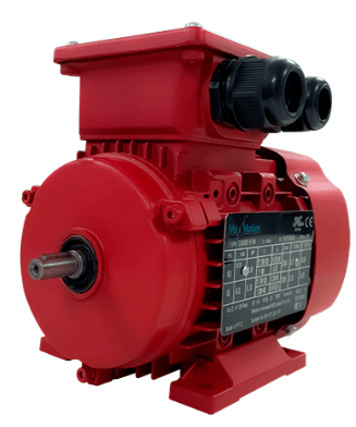 IEC Motor 12.4HP, 1800RPM, 208-230/460V, Frame 132M, TEFC | IJA132M1-4-46 - Forces Inc