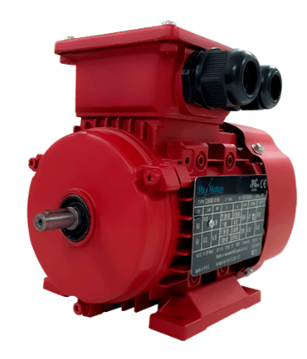 IEC Motor 5.5HP, 1200RPM, 208-230/460V, Frame 132M, TEFC | IJA132M1-6-46 - Forces Inc