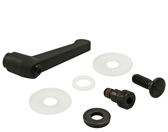 "L" Handle Kit for Dynamic Pivots | 15 Series Aluminum T-Slot - Forces Inc
