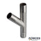 Lateral Tee Y 1-1/2" Hose Barb Stainless Steel 304 - Forces Inc