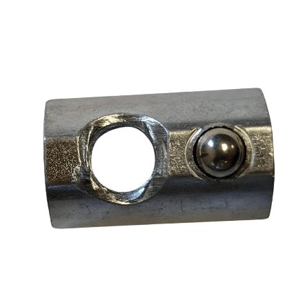 M3 Drop-In T-Nut w/ Spring-Ball | 20 Series Aluminum Extrusion - Forces Inc