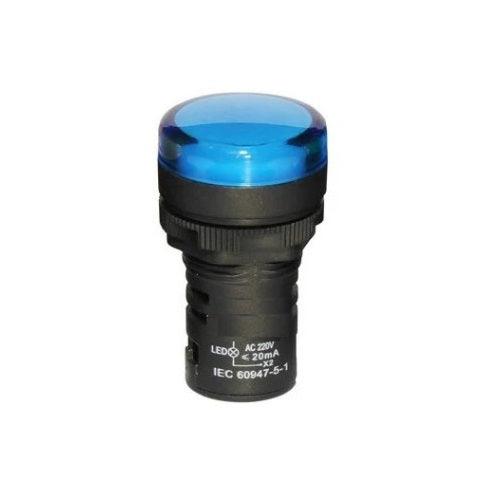 NOARK® Indicator Light 22mm Blue 110Vac Curved Lens | Ex9IL2N6 - Forces Inc