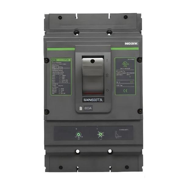 NOARK® Molded Case Circuit Breaker 600A, 3P IC Class H | M4H600T3L - Forces Inc