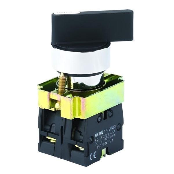 NOARK® Selector Switch Long Handle 2 Position Spring Return 2NO | Ex9P