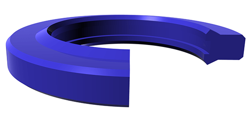 PFS-08 | PFS Split Flange Seal (SAE) 1/2" - Polyurethane - Forces Inc