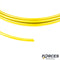 Pneumatic Air Tubing 1/4" x 4.2mm Yellow Polyurethane - 1ft - Forces Inc
