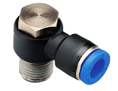 Push to Connect Swivel Banjo 10mm Tube x 1/2" BSPT (R) Male - Forces Inc