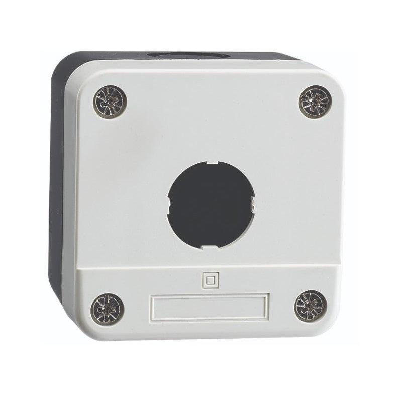 Pushbutton Enclosure 22mm 1-hole, Plastic | Ex9PB01 - Forces Inc