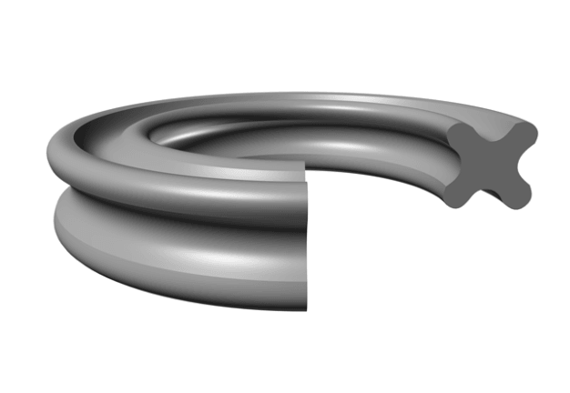 Quad Ring 11/16" x 13/16" x 1/16" - Nitrile (70) - Forces Inc