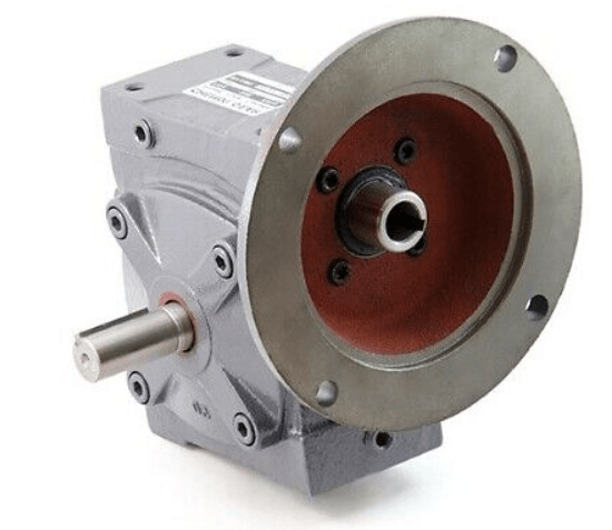 Right Angle Gear Speed Reducer 143T 10:1 Size 70 (Left Output) | TUM7010-L - Forces Inc