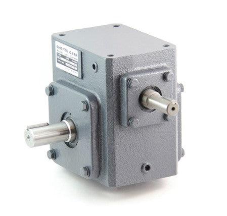 Right Angle Gear Speed Reducer 50:1 Size 724 (Left Output) | BTU72450-L - Forces Inc