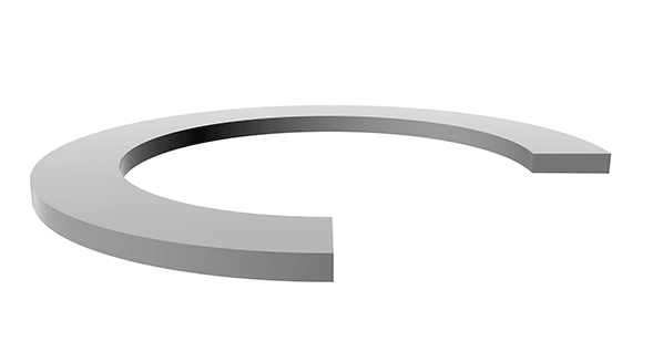 Solid Backup Ring (8700) 2.125