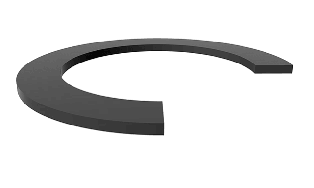 Split Backup Rings 130mm x 150mm x 3mm - Nylon - Forces Inc