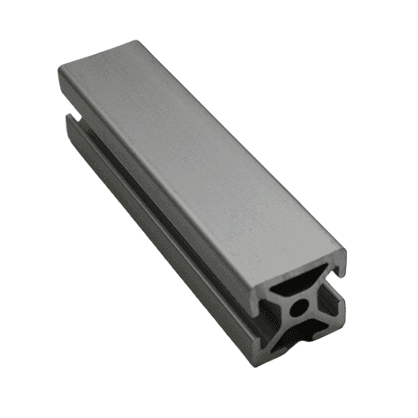 1" x 1" Smooth Tri-Slotted Aluminum Extrusion