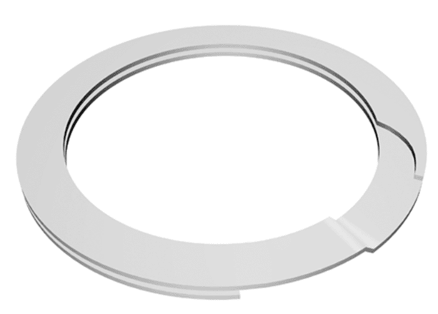 WS-100 | External Spiral Retaining Ring (WS) 1.000" - Carbon Steel - Forces Inc